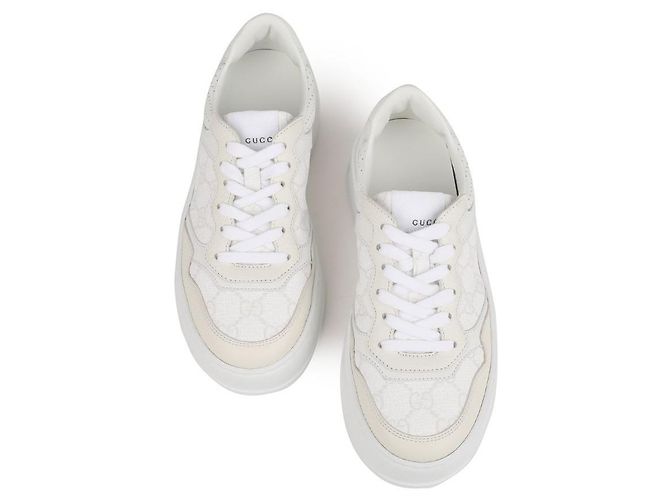 Gucci Sneakers GG da donna Bianco - vista 4