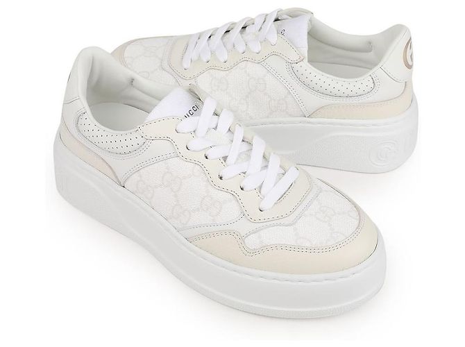 Gucci Sneakers GG da donna Bianco - vista 5