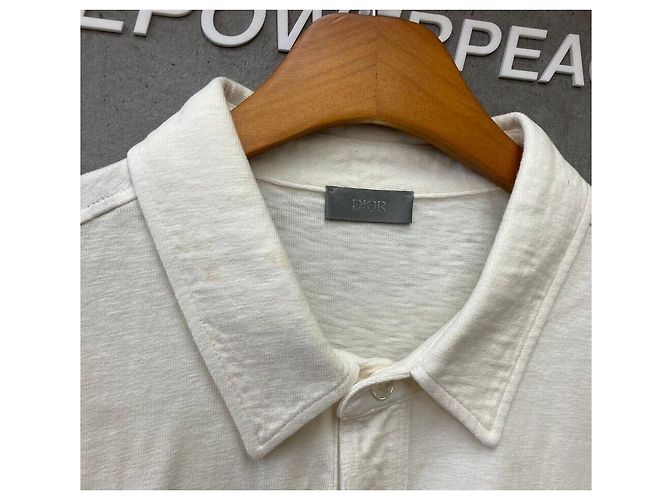 Dior Denim Tears Kurzarm-Poloshirt aus Baumwolljersey Mehrfarben - Ansicht 4