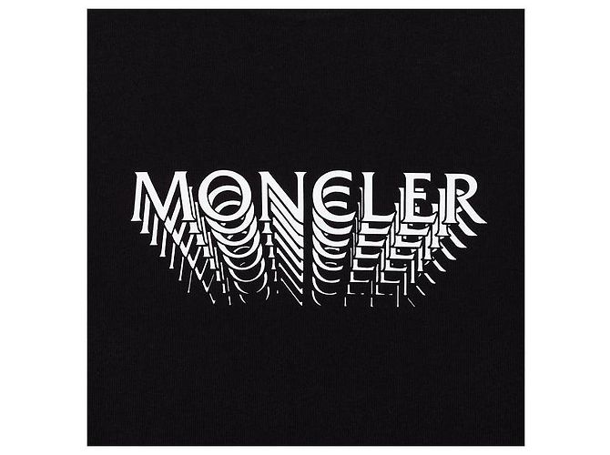 Moncler Logo Cotton Jersey T-Shirt - Ansicht 8