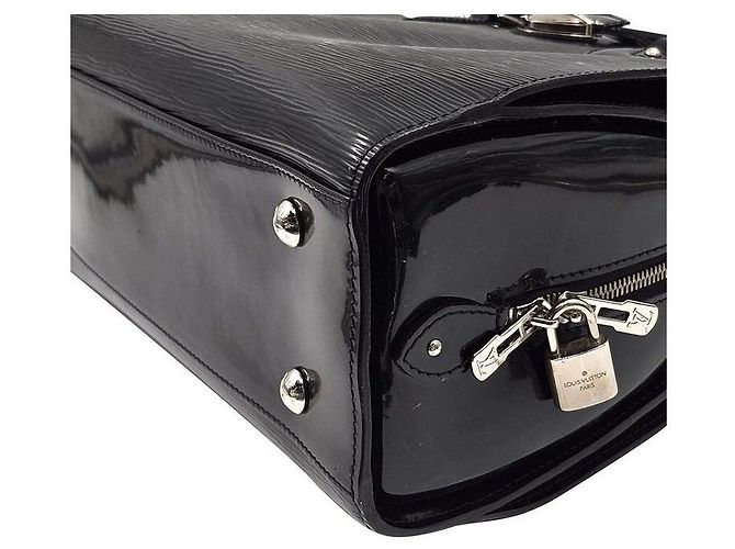 Louis Vuitton Patent Epi Pont Neuf GM Nero - vista 6
