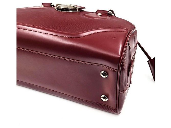 Louis Vuitton Epi Bowling Montaigne GM Rosso - vista 6