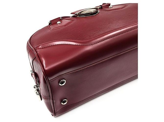 Louis Vuitton Epi Bowling Montaigne GM Rosso - vista 7