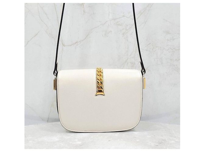 Gucci Mini borsa a tracolla in pelle Silvy Argento - vista 3