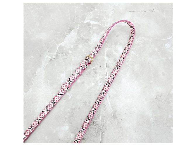 Louis Vuitton Borsa a secchiello Monogram Nano Noé Rosa - vista 4