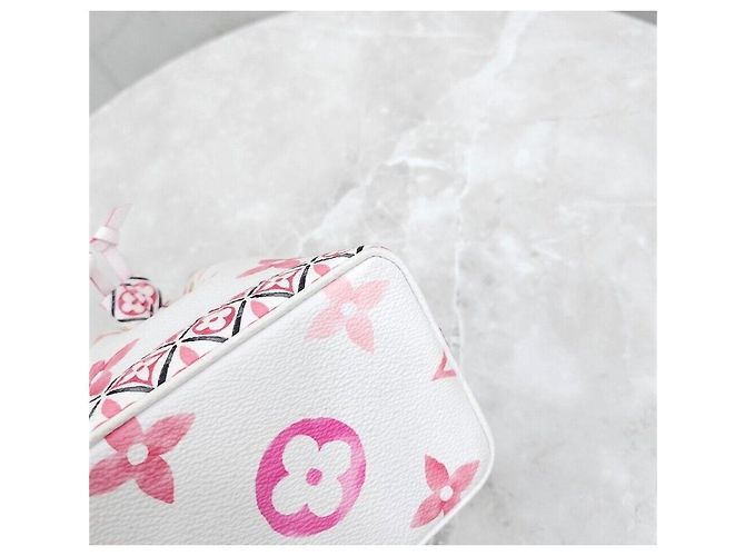 Louis Vuitton Borsa a secchiello Monogram Nano Noé Rosa - vista 6