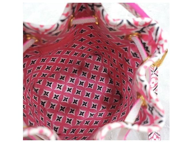 Louis Vuitton Borsa a secchiello Monogram Nano Noé Rosa - vista 7