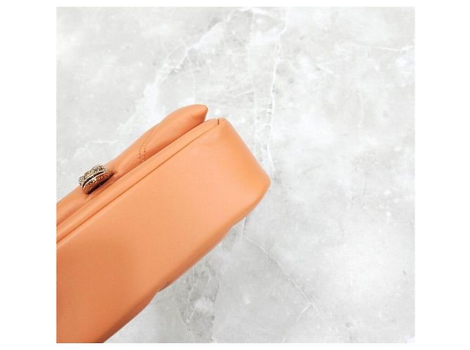 Bulgari Nuova mini borsa a tracolla Serpenti Cabochon in pelle Argento - vista 6