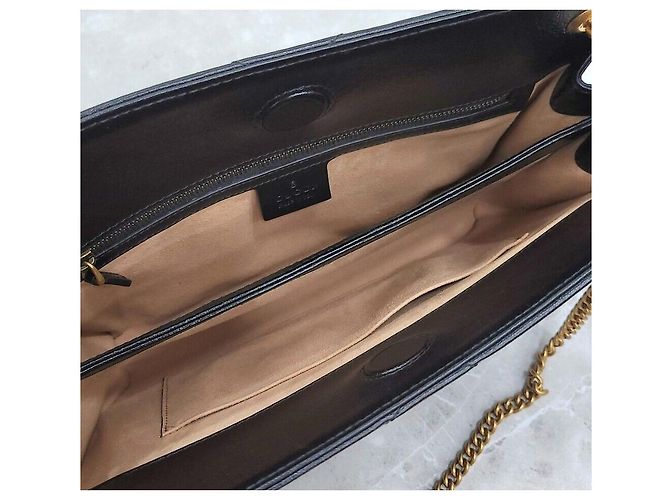Gucci Borsa a tracolla GG Marmont Matelassé con catena - vista 8