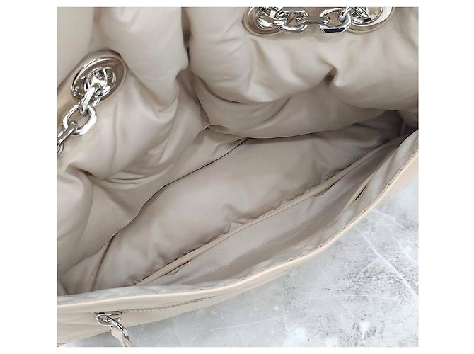 Maison Martin Margiela Glam Slam Leder Schultertasche mit silberner Kette Medium Mehrfarben - Ansicht 7