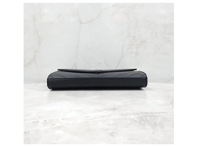 Saint Laurent Borsa a tracolla WOC matelassé nera Nero - vista 6