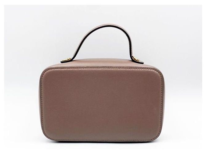 Salvatore Ferragamo Mini borsa tote New Barabow marrone scuro - vista 5