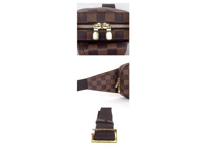 Louis Vuitton Bolsa transversal Damier Slingback Hip Bag Crossbody Jeronimos Multicor - vista 8