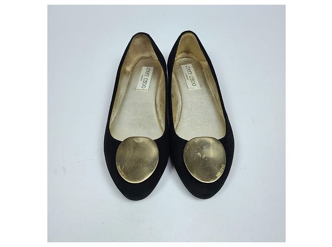 Jimmy Choo Scarpe basse in velluto Nero - vista 2