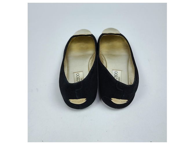 Jimmy Choo Scarpe basse in velluto Nero - vista 3