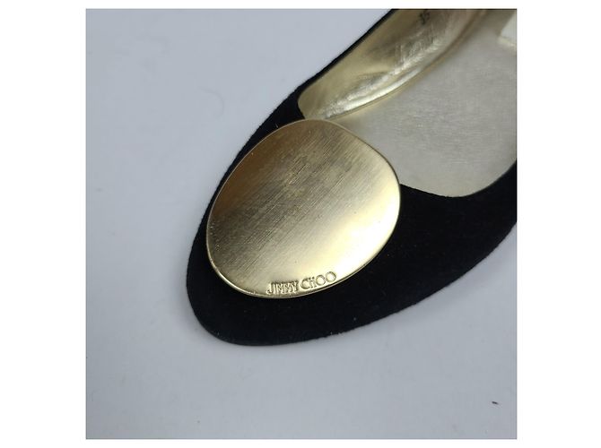 Jimmy Choo Scarpe basse in velluto Nero - vista 4
