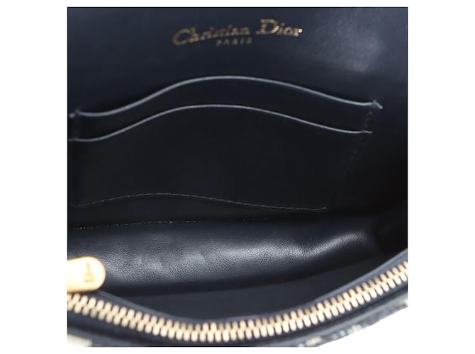 Dior Borsa a tracolla Oblique Saddle Blu - vista 7