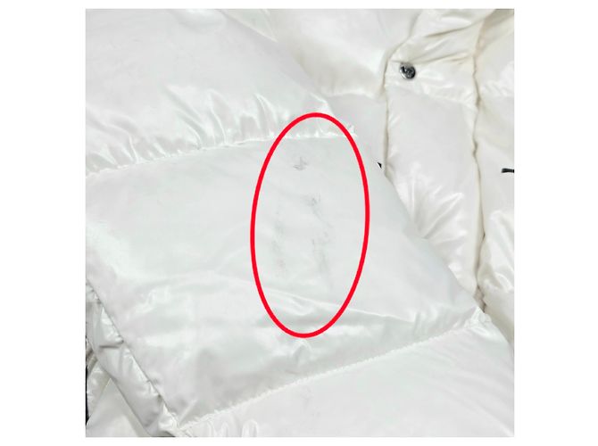 Valentino Moncler Down Padding Jacket White - view 6