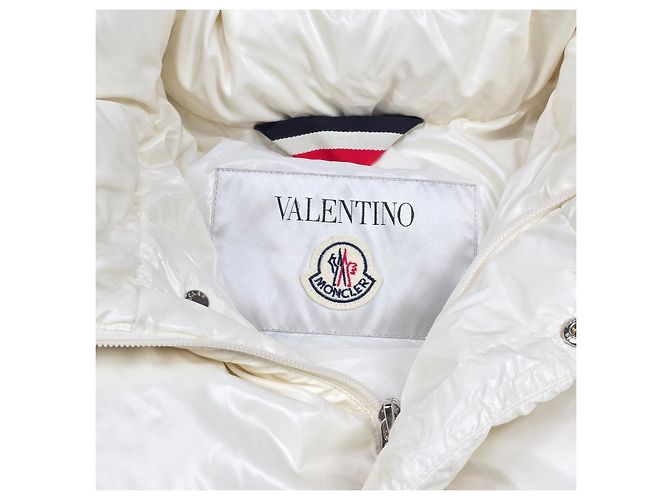 Valentino Moncler Down Padding Jacket White - view 7