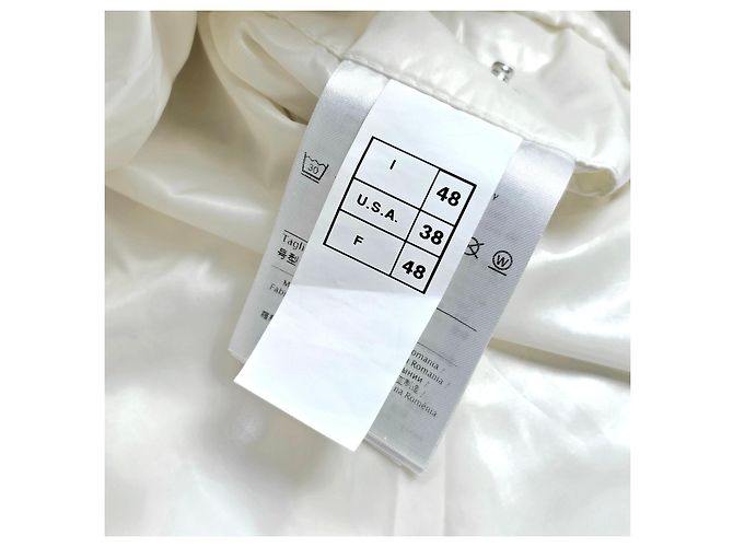 Valentino Moncler Down Padding Jacket White - view 8