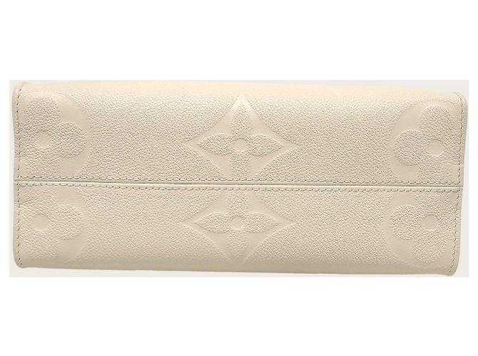 Louis Vuitton Empreinte OnTheGo Beige Cream Marrone - vista 7