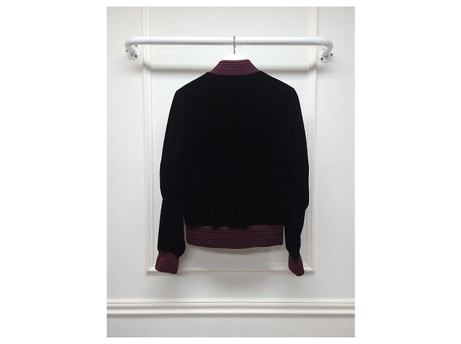 Alexander Mcqueen Giacca casual in velluto nero - vista 4