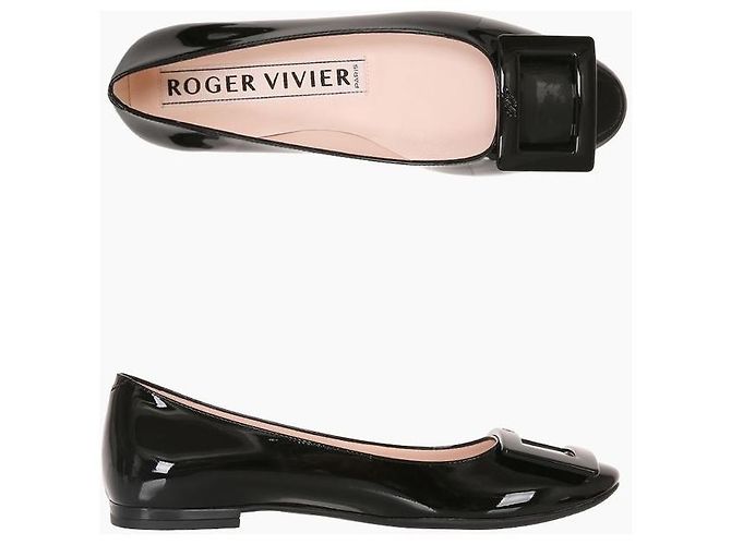 Roger Vivier Ballerinas Schwarz - Ansicht 2