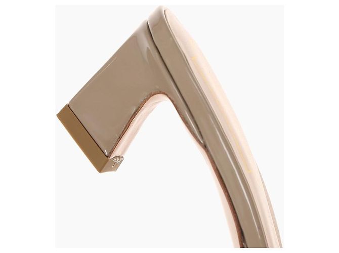 Roger Vivier Sandali Mule Trumpet Beige Marrone - vista 9