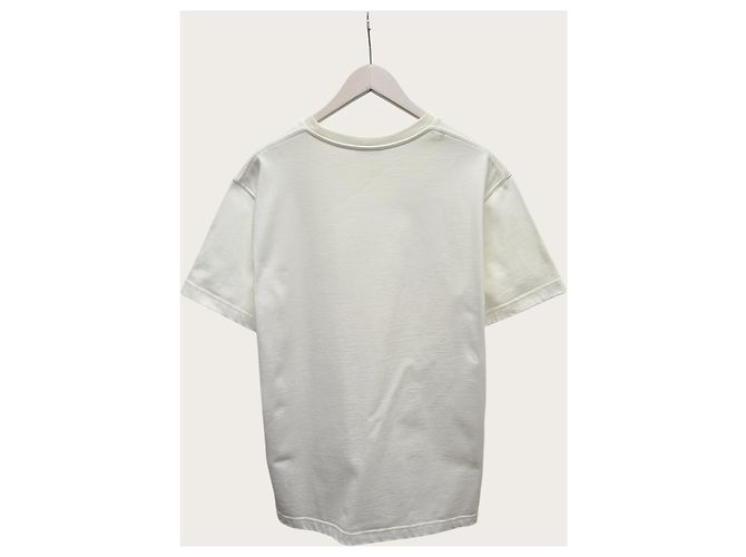 Dior Camiseta de jersey de algodão branco com bordado - vista 4
