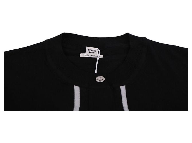 Hermès Langarm-Cardigan Ferronnerie für Damen Mehrfarben - Ansicht 11