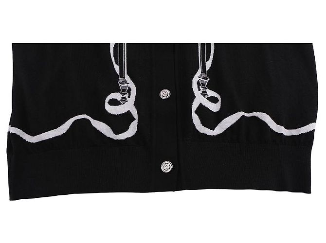 Hermès Langarm-Cardigan Ferronnerie für Damen Mehrfarben - Ansicht 12