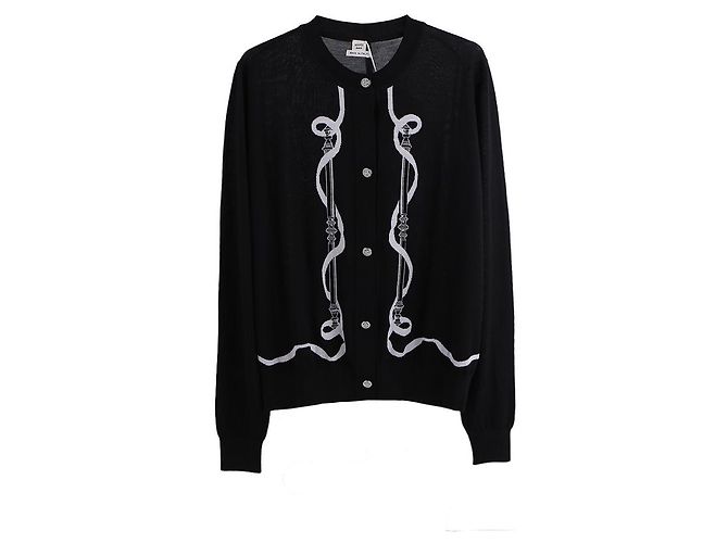 Hermès Langarm-Cardigan Ferronnerie für Damen Mehrfarben - Ansicht 3