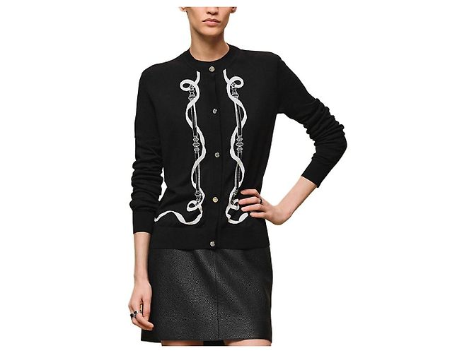 Hermès Langarm-Cardigan Ferronnerie für Damen Mehrfarben - Ansicht 5