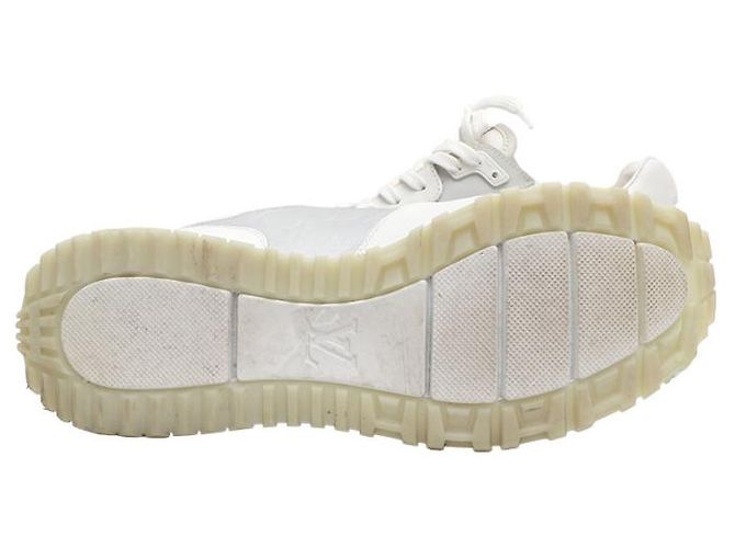 Louis Vuitton Sneakers Monogram Runaway White Bianco - vista 14