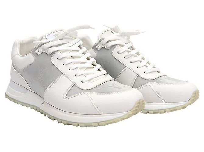 Louis Vuitton Sneakers Monogram Runaway White Bianco - vista 3
