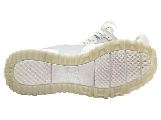 Louis Vuitton Sneakers Monogram Runaway White Bianco - vista 5