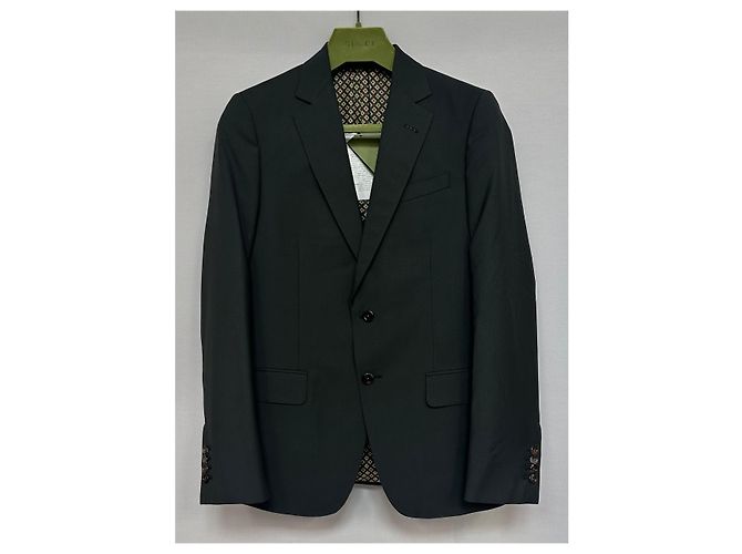 Gucci Completo in lana e mohair Argento - vista 2