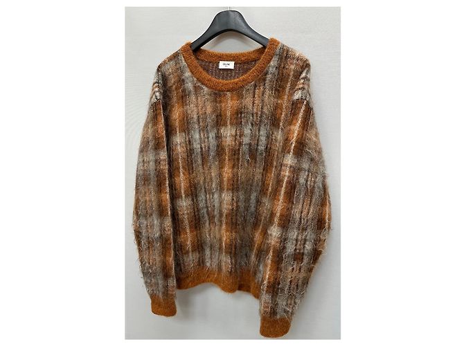 Céline Pull oversize en mohair brossé Multicolore - vue 4