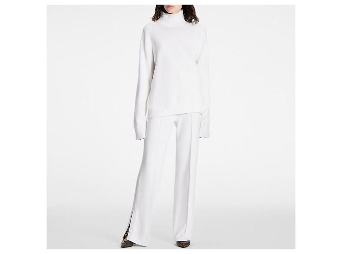 Louis Vuitton Jogginghose aus Kaschmir-Mischung XS Ivory Mehrfarben - Ansicht 16