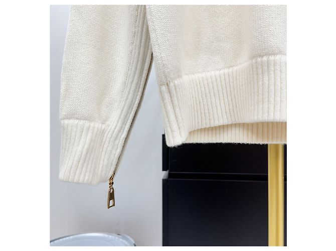 Louis Vuitton Jogginghose aus Kaschmir-Mischung XS Ivory Mehrfarben - Ansicht 4