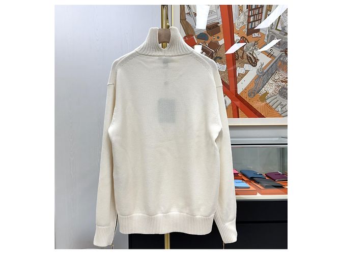 Louis Vuitton Jogginghose aus Kaschmir-Mischung XS Ivory Mehrfarben - Ansicht 6