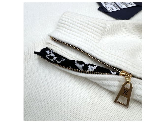 Louis Vuitton Jogginghose aus Kaschmir-Mischung XS Ivory Mehrfarben - Ansicht 8