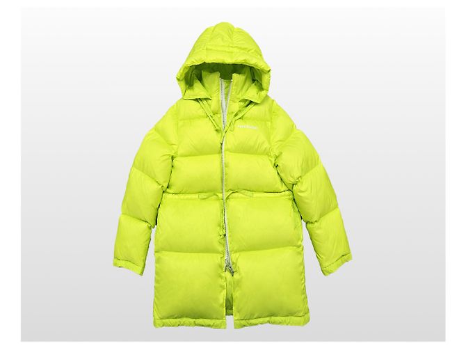 Daunenparka Acne Studios Neongelb - Ansicht 12