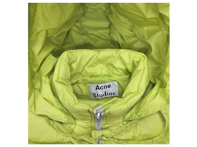 Daunenparka Acne Studios Neongelb - Ansicht 15