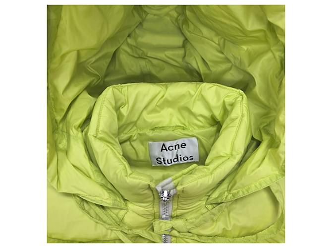 Daunenparka Acne Studios Neongelb - Ansicht 5