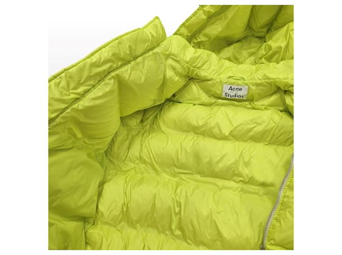 Daunenparka Acne Studios Neongelb - Ansicht 7