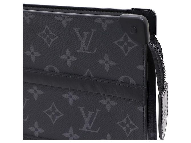 Louis Vuitton Pochette y Clutch Eclipse Trunk Negro - vista 5