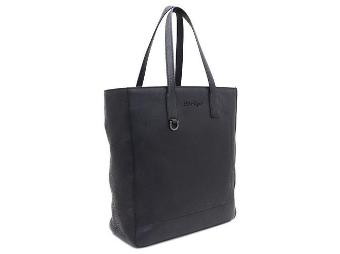 Borsa Tote Salvatore Ferragamo Sherry Black Nero - vista 2