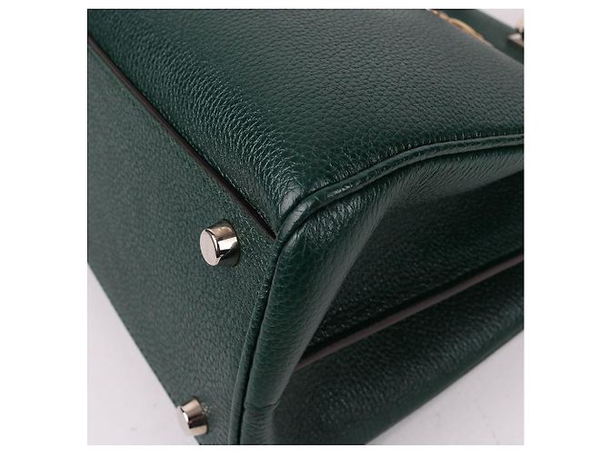 Gucci Borsa a tracolla piccola Jumi Combo Green Verde - vista 11