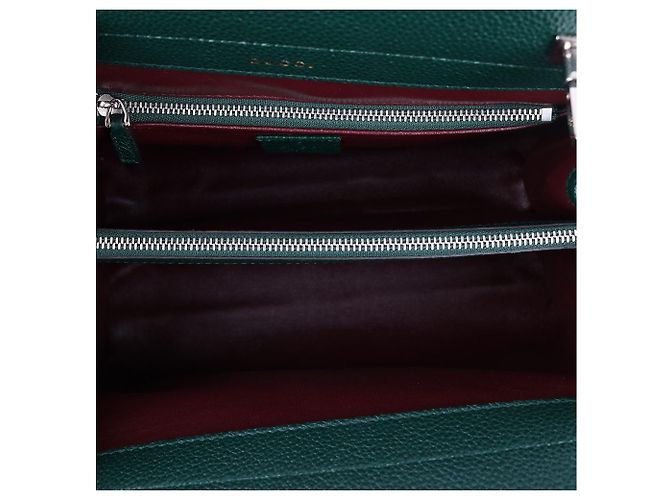 Gucci Borsa a tracolla piccola Jumi Combo Green Verde - vista 12
